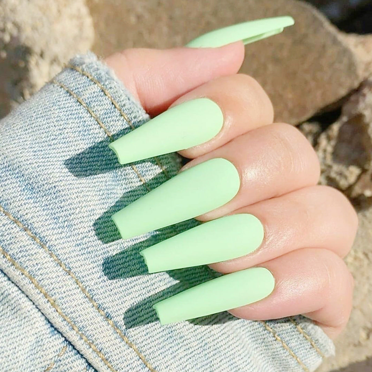 Wearing Nails, Fake Nails, Finished Ballet Nails, Cross-Border Transmission For Nail Nails To Wear-a0eaf742be4acd2c0f3f097b120067ae