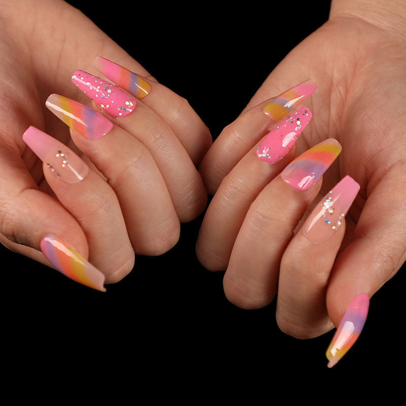 Wearing Nails, Fake Nails, Finished Ballet Nails, Cross-Border Transmission For Nail Nails To Wear-68a00c24c8ad02341e911c4f552dde67