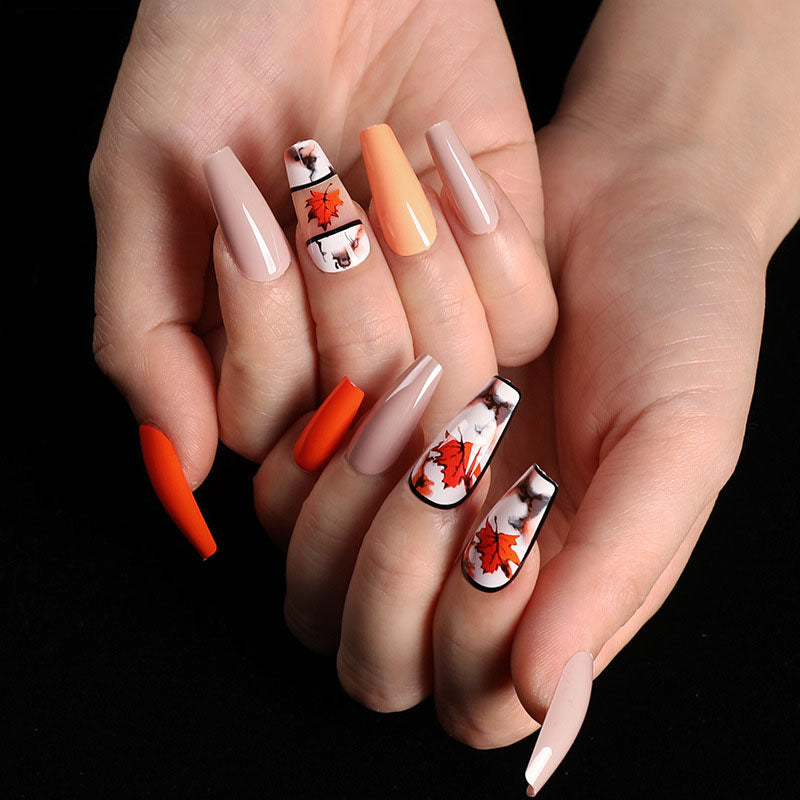 Wearing Nails, Fake Nails, Finished Ballet Nails, Cross-Border Transmission For Nail Nails To Wear-b70f7150ea71eb437eb98036ca9175b5