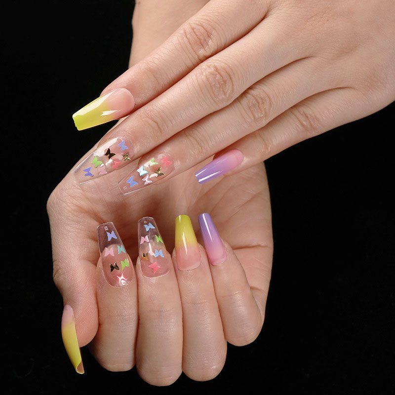 Wearing Nails, Fake Nails, Finished Ballet Nails, Cross-Border Transmission For Nail Nails To Wear-fcc64bcd5aa5b0eb22ba3d7f120560d3