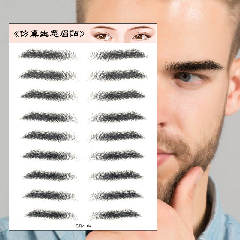 Waterproof 6D Eyebrow Tattoo Semi-Permanent Embroidery Natural Long Lasting Fake Eyebrow-8a6e56ceedd95c769c96ebe1a3e8c840