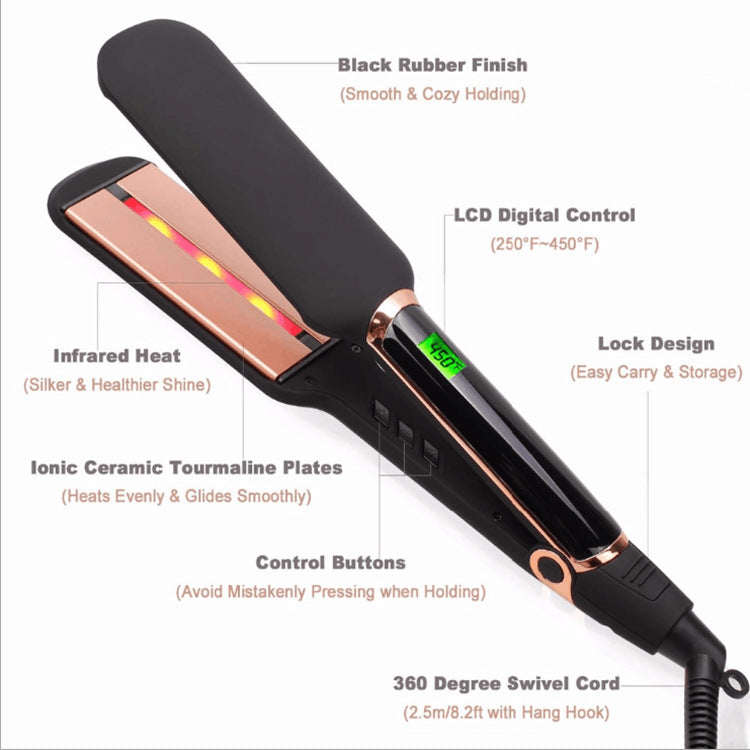 Infrared hair straightener-3ba9e2708b72c99c645ee1d1576dd16f