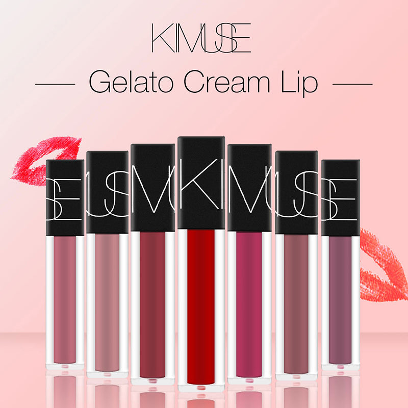 KIMUSE Makeup Matte Smooth Lipstick Liquid Lipstick Matte Waterproof Lips Makeup Cosmetic Long Lasting Matte Lipstick Makeup-ca137fb69626fc14dccb959fd567278d
