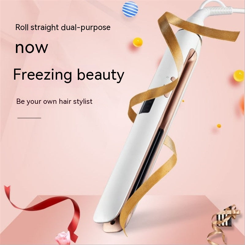 Hair Curler And Straightener Dual-use Air Bangs Hair Straightener-c92c19c0604c53f8bd5b971a149edba0