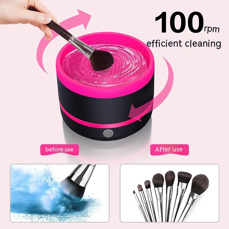 Electric Cosmetic Brush Cleaning Device Type-c Suit Beauty Tools-bc2dfade0d6996601245a9838efb5527