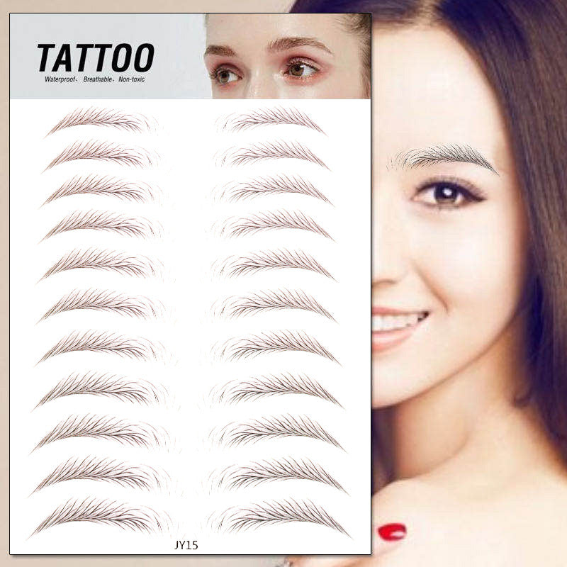 Waterproof 6D Eyebrow Tattoo Semi-Permanent Embroidery Natural Long Lasting Fake Eyebrow-8fc6a3d2b1dec91f6732a5baa39c799f