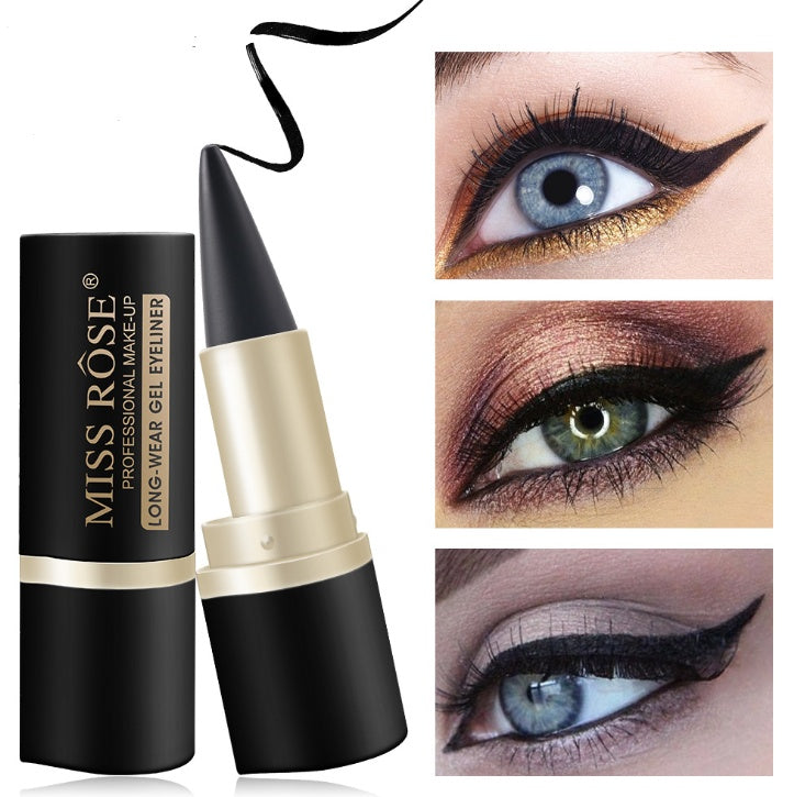 Waterproof Black Eyeliner Liquid Eye Liner Pen Pencil Gel Beauty Makeup Cosmetic Eyelashes Waterproof Eye Liner Makeup Tool-68167108bed5e81057306e6cd3cc4763