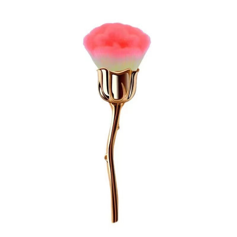 Rose Face Powder Makeup Brush-b408da5da903fac23c5d8a44d278e247