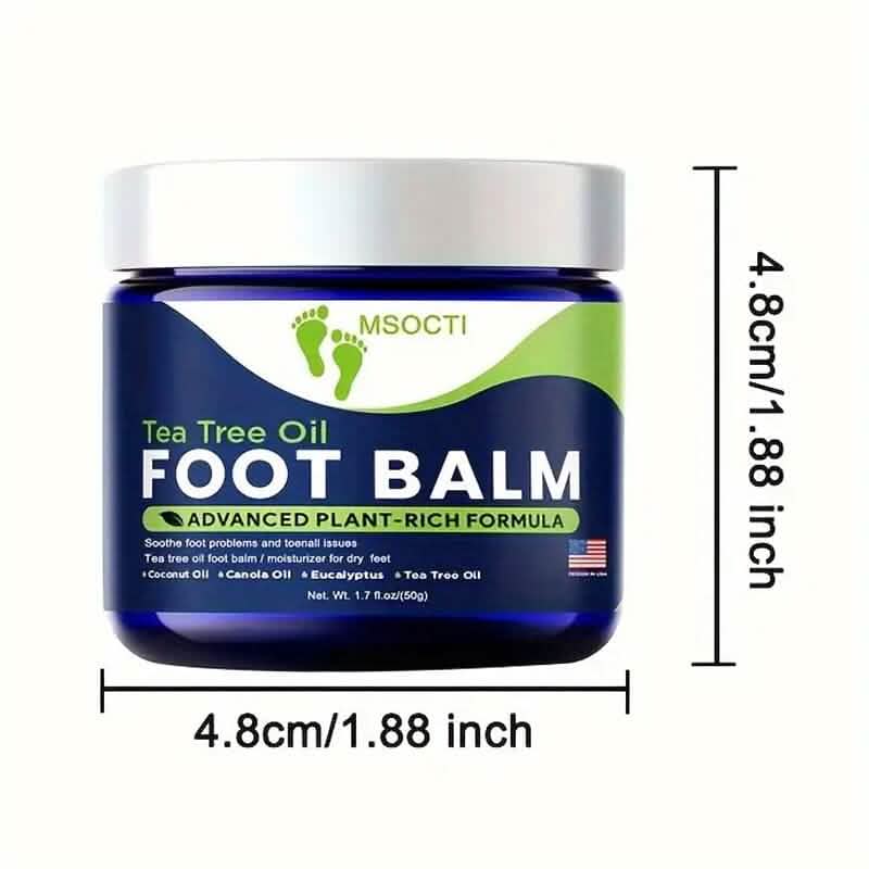 Tea Tree Oil Foot Balm Moisturizer for Dry Feet-Tea Tree Oil Foot Balm Moisturizer for Dry Feet