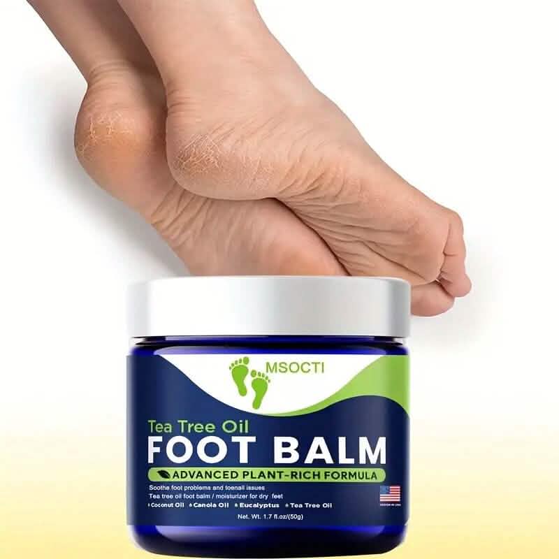 Tea Tree Oil Foot Balm Moisturizer for Dry Feet-Tea Tree Oil Foot Balm Moisturizer for Dry Feet