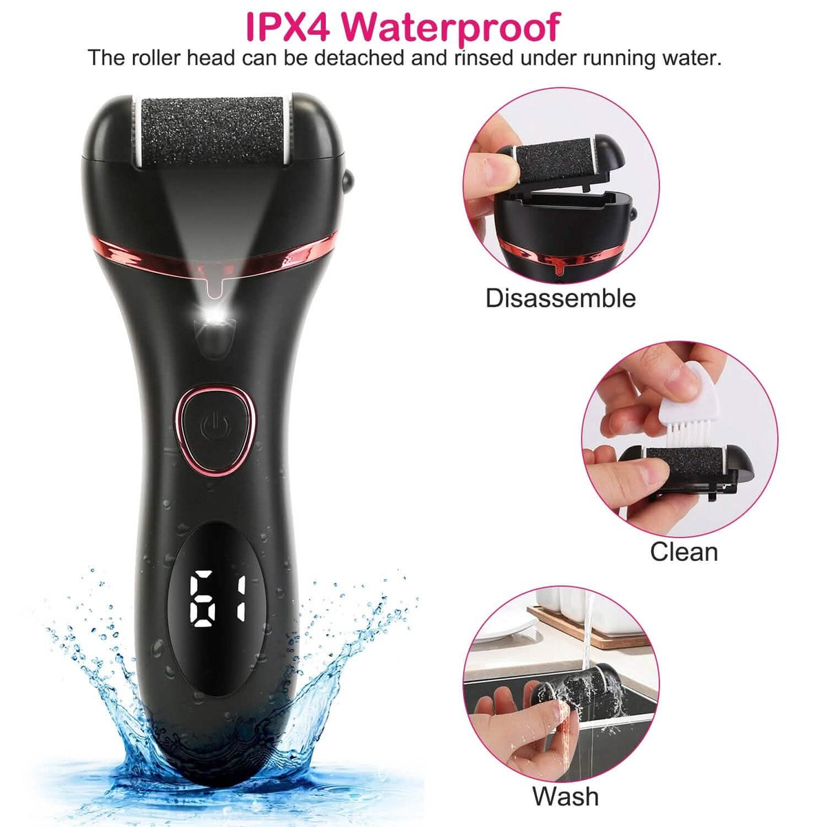 18-in-1 Electric Foot Callus Remover Tool-18-in-1 Electric Foot Callus Remover Tool