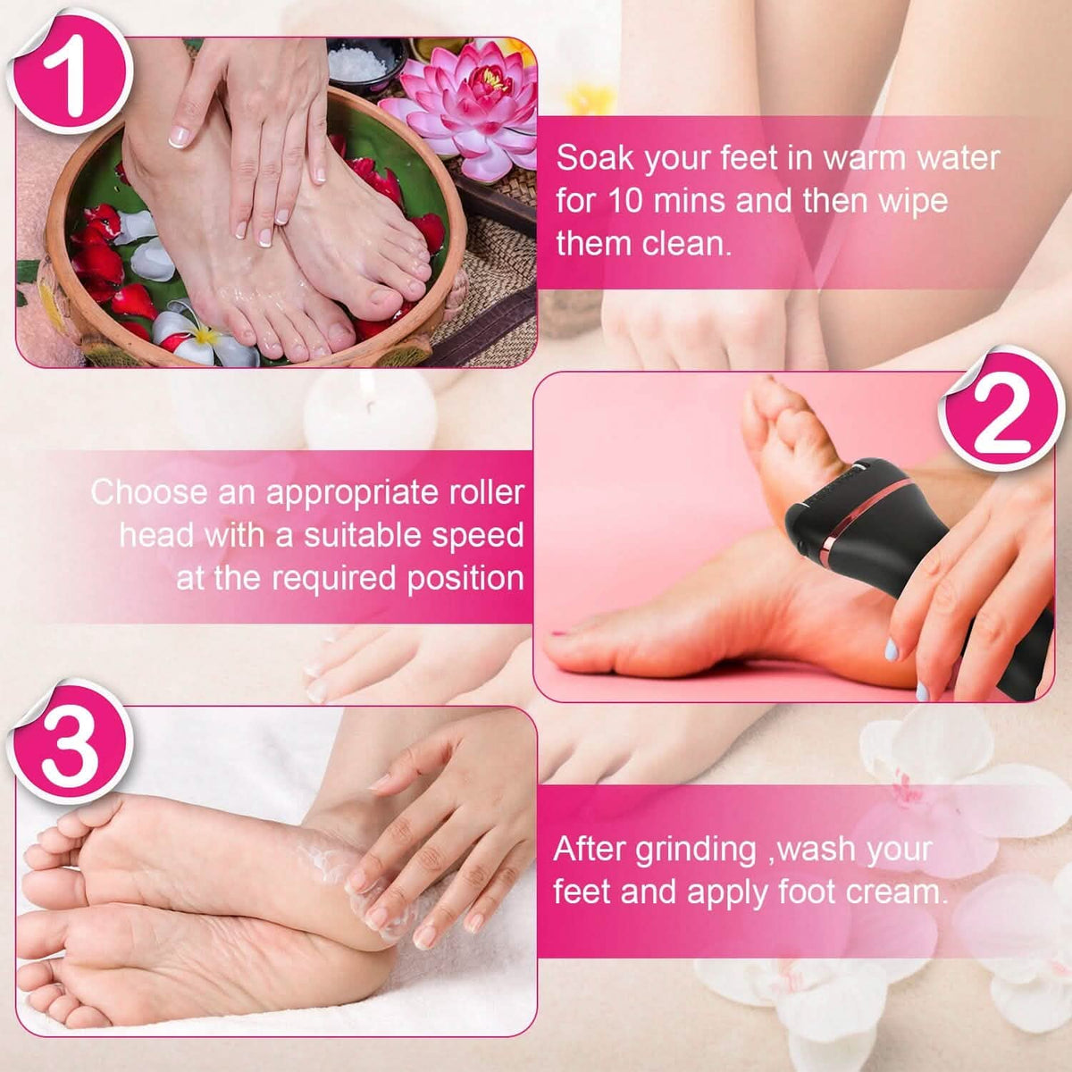 18-in-1 Electric Foot Callus Remover Tool-18-in-1 Electric Foot Callus Remover Tool