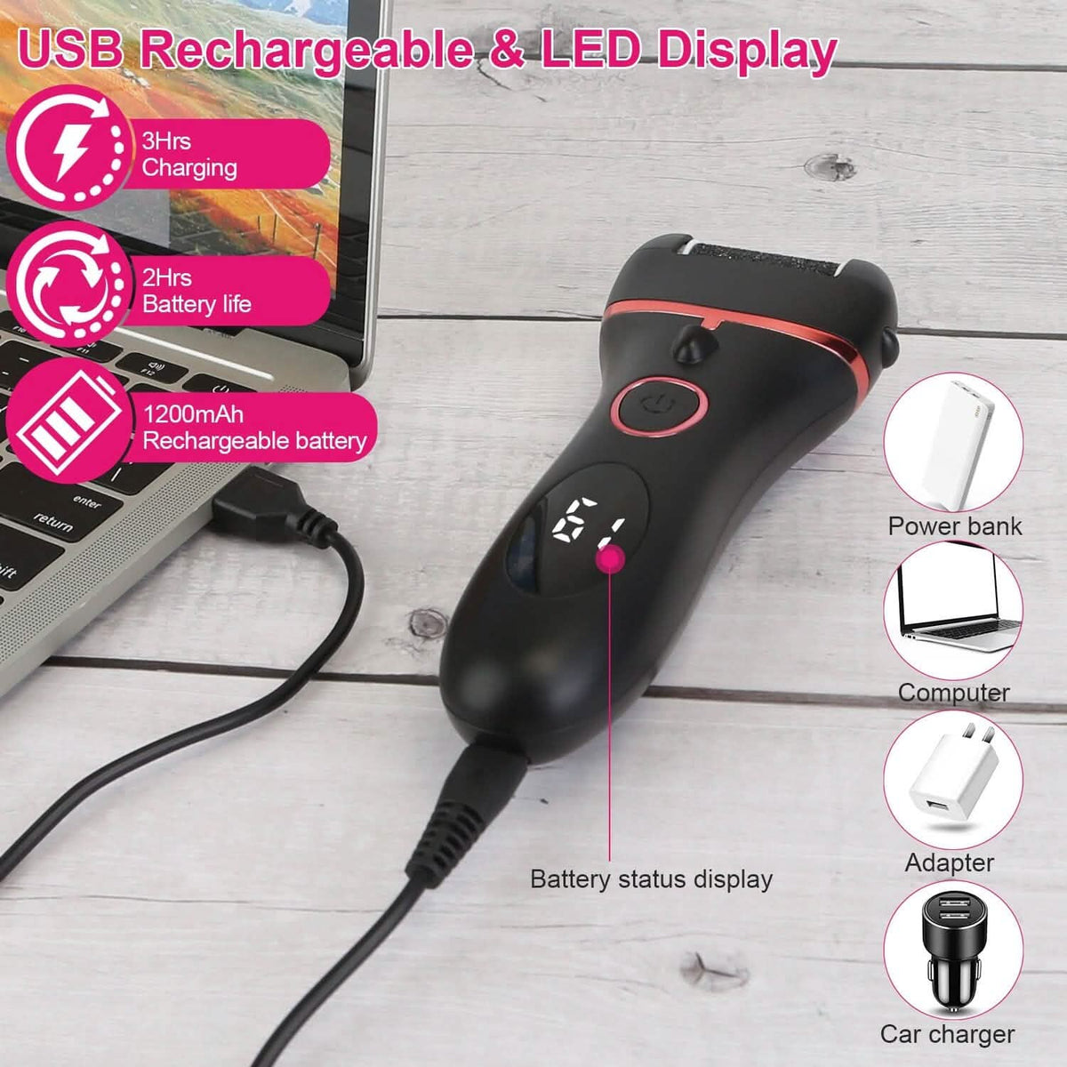18-in-1 Electric Foot Callus Remover Tool-18-in-1 Electric Foot Callus Remover Tool