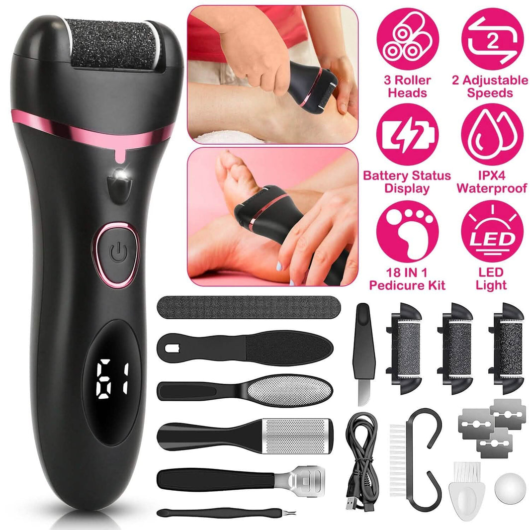 18-in-1 Electric Foot Callus Remover Tool-18-in-1 Electric Foot Callus Remover Tool