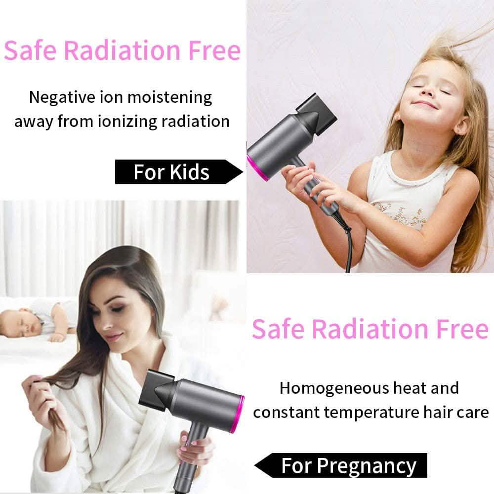 1800W Professional Hair Dryer with Diffuser Ionic Conditioning-1800W Professional Hair Dryer with Diffuser Ionic Conditioning