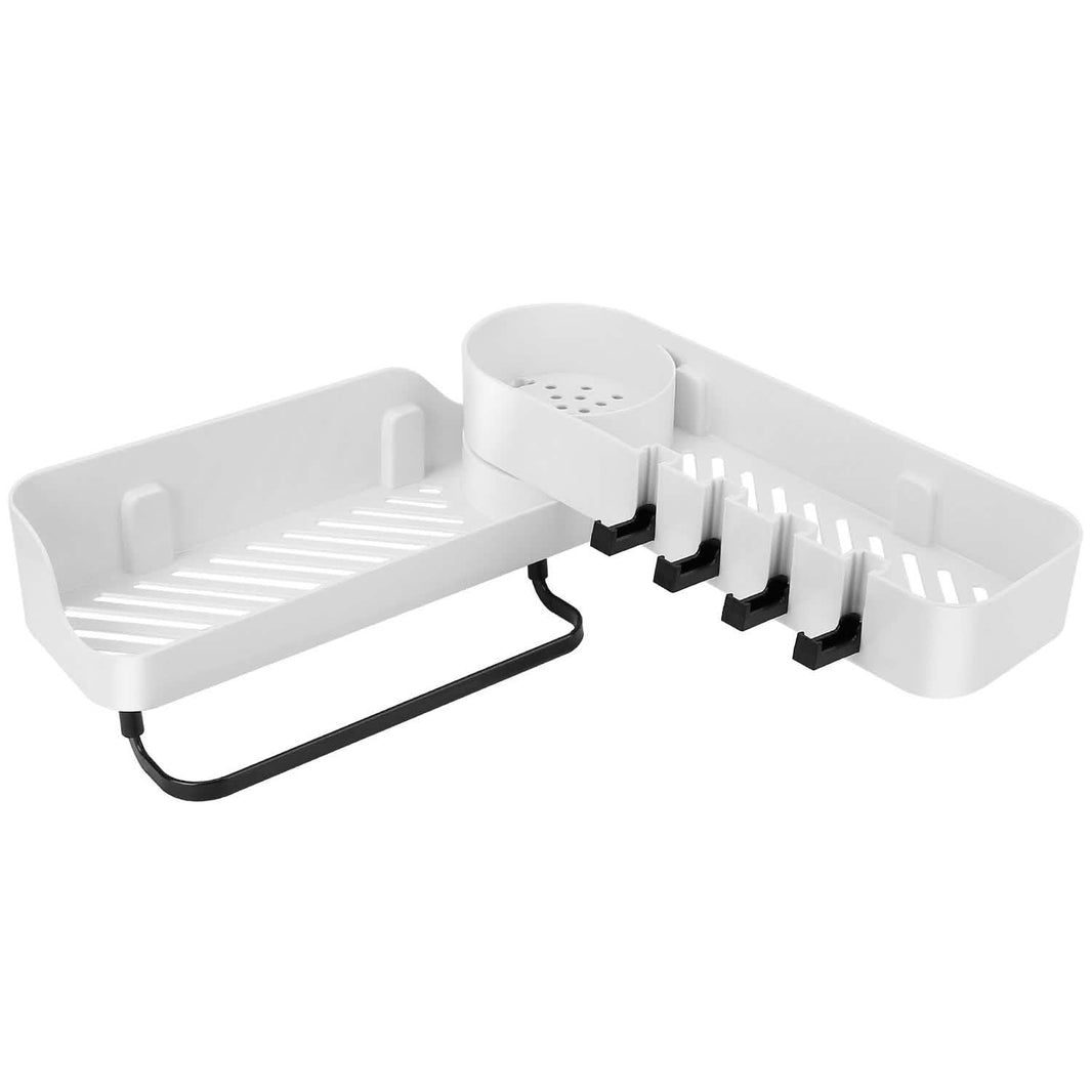 180° Rotatable Bathroom Corner Caddy Shelf-180° Rotatable Bathroom Corner Caddy Shelf