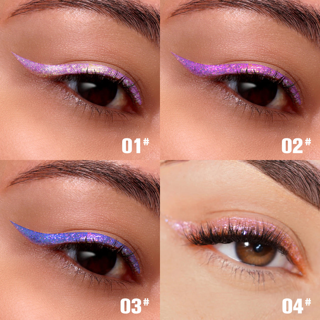 PHOFAY Liquid Glitter Eyeliner Set-6fc566e22fa6ba5dc481ed6c45b698b8
