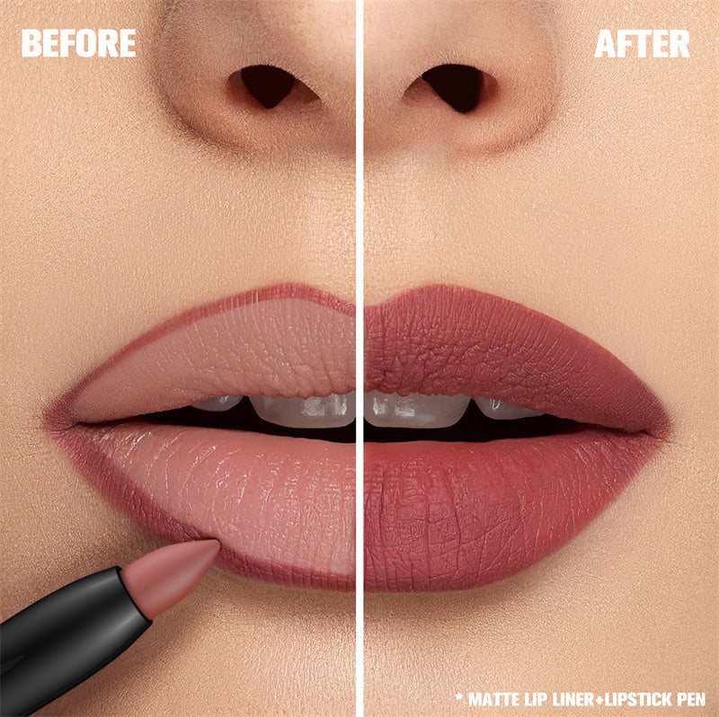 PHOFAY MATTE LIP LINER LIPSTICK PEN-10552002808eab7037210fd9cae5e9e