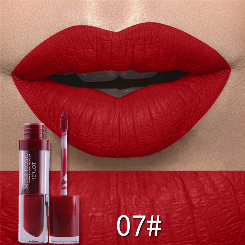 Matte not stick to cup lip gloss-7b76e3d8f7922028430556360b0d1dfb