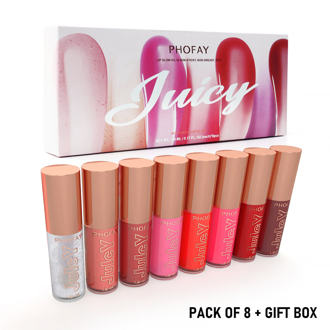 PHOFAY Juicy Lip Oil Set-36c3b7e857a19aec03e3d926886824c9