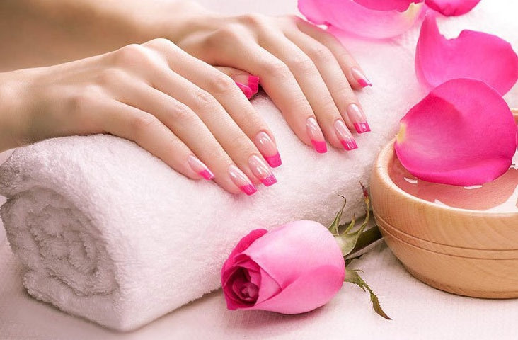Nail art  Nail art finished French long fake nail patch long French-74b9a4234812653d4520fbda48265532