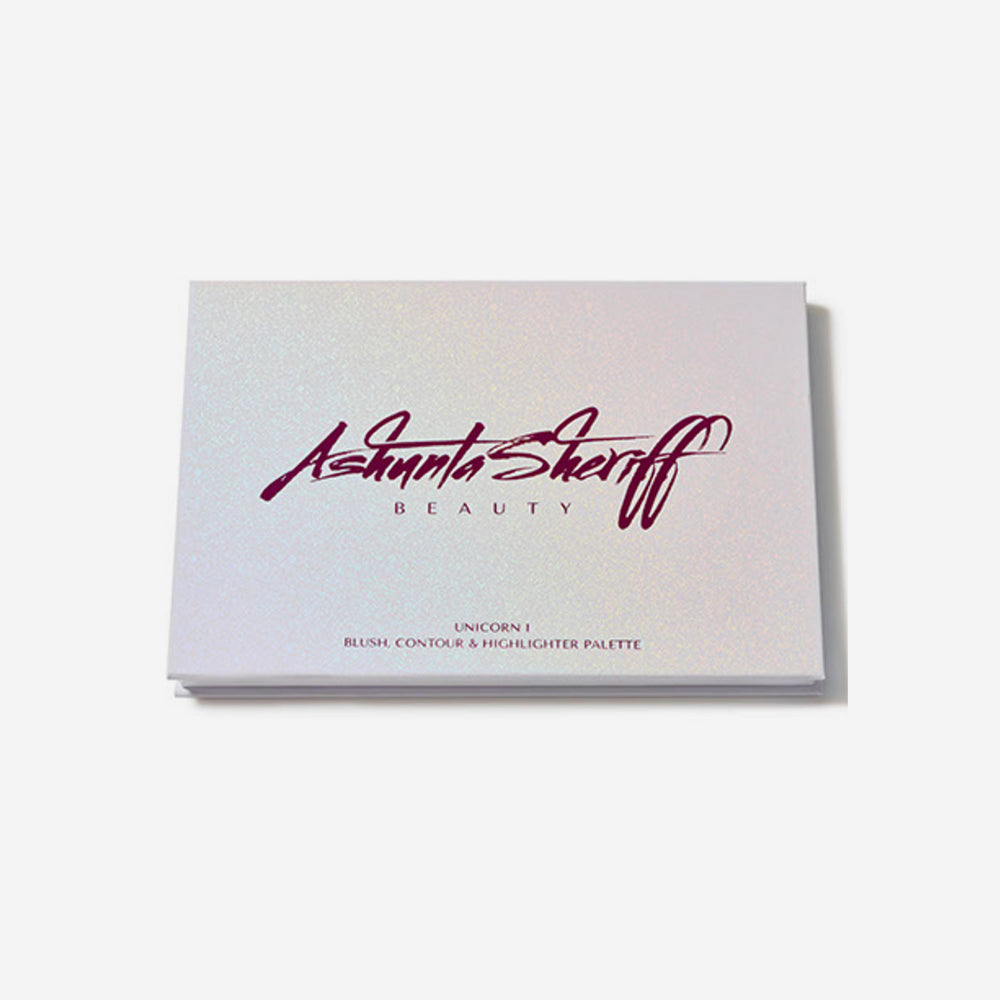 Ashunta Sheriff Beauty Unicorn Blush & Highlighter Palette-Ashunta Sheriff Beauty Unicorn Blush & Highlighter Palette