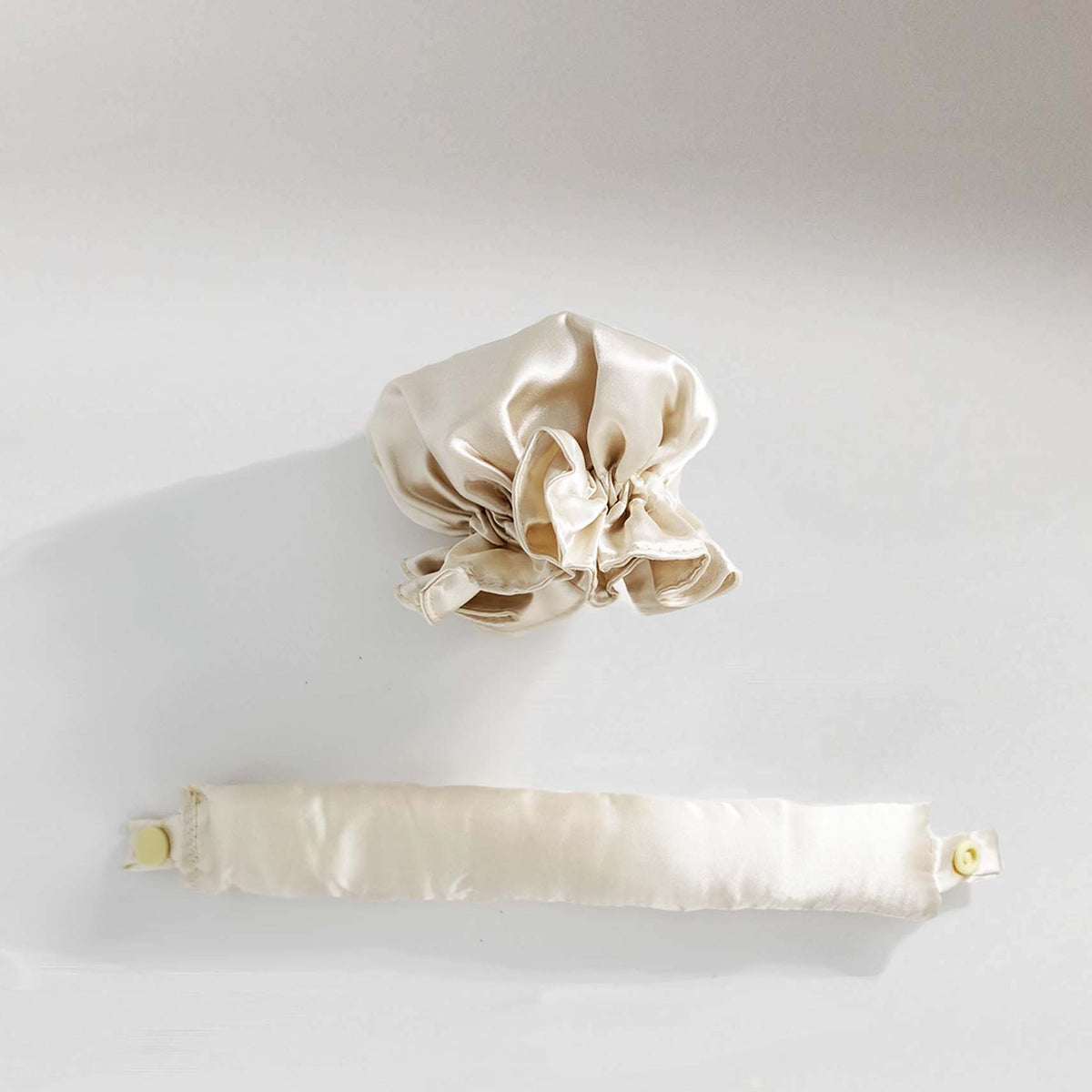 Satin Heatless Curler + Satin Wrap-Satin Heatless Curler + Satin Wrap