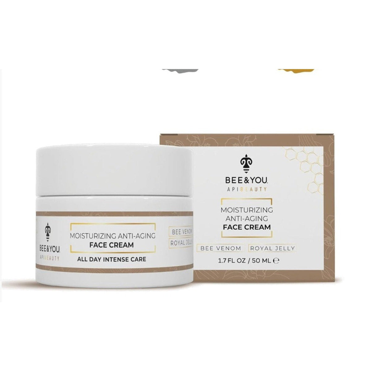 Bee & You Anti-Aging Natural Face Cream, Deep Wrinkle Treatment-Bee & You Anti-Aging Natural Face Cream, Deep Wrinkle Treatment
