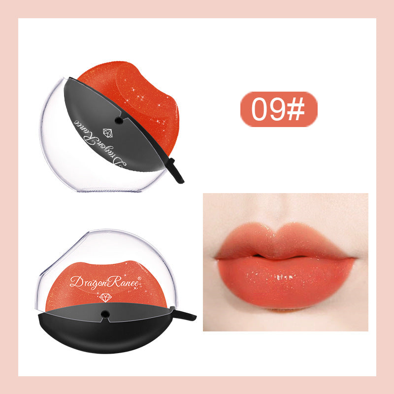 Lazy Lips Pearlescent Glitter Lipstick Is Not Easy To Fade, Warm And Moisturizing Lipstick-9231daf0360d27c329f7d10e9d329b1a
