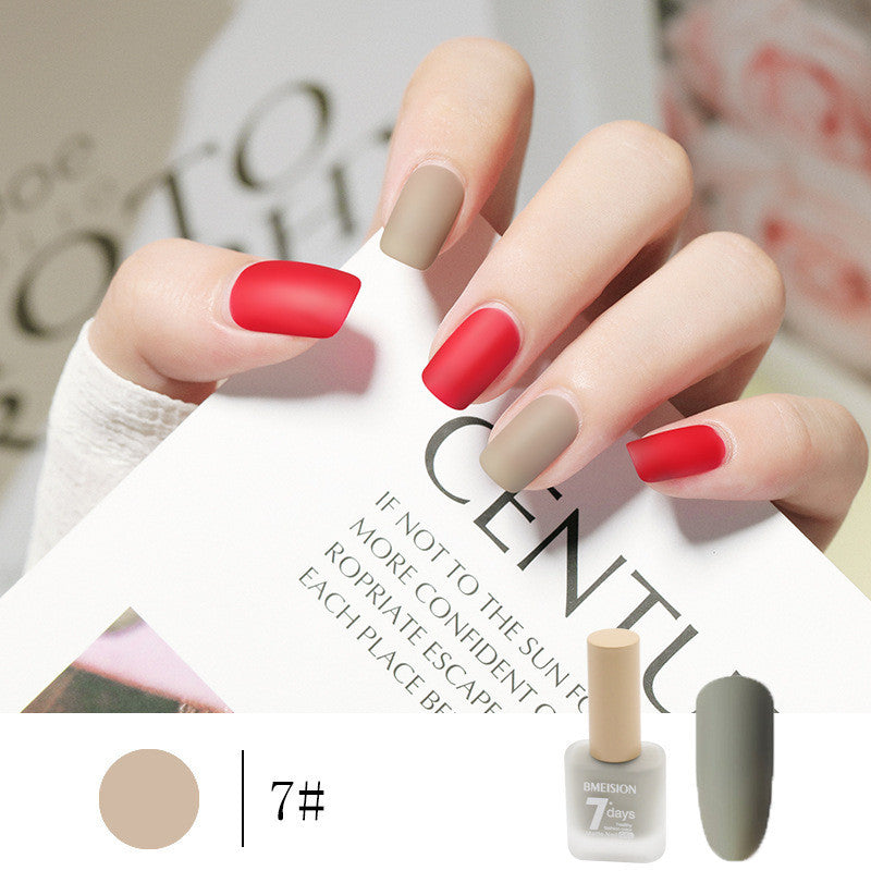 Frosted No-baking Quick-drying Nude Matte Nail Polish-35331022cc39761b43a58f02b3be52f2