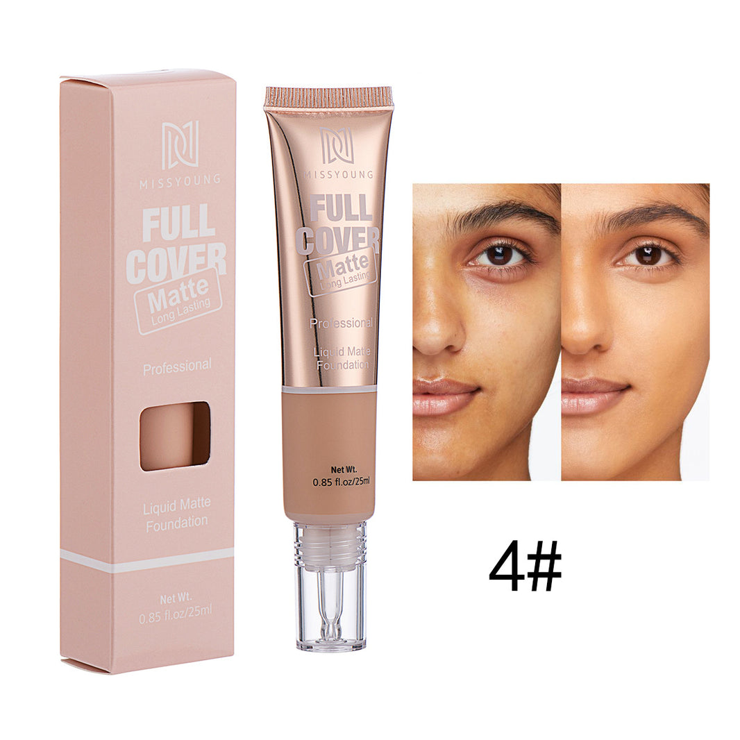Lightweight Breathable Concealer Matte Liquid Foundation-1ef3efc659d19b62a139f02f0f41f1b9
