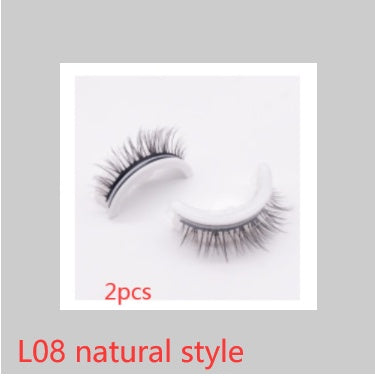 Reusable 3D Mink Lashes Natural False Eyelashes Self Adhesive Fake Glue Free Makeup Eyelash Extension Silk-3623ef9b60ed21d766887c9c8034c12