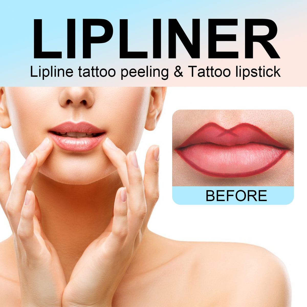 Lip Liner Pen Dark Brown Waterproof Long Lasting Plump Soft Lip Gloss Makeup Cosmetics-7cc526e7d3c52bd65ff4333e7675b059