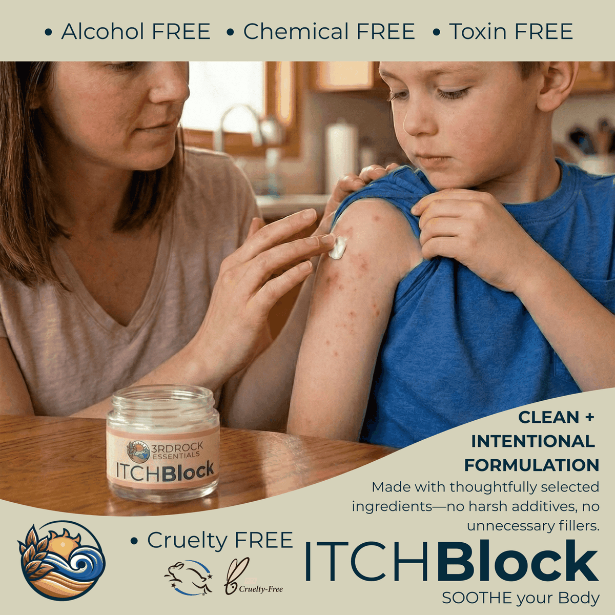 ITCHBlock™ All Natural Itch Relief Cream-ITCHBlock™ All Natural Itch Relief Cream