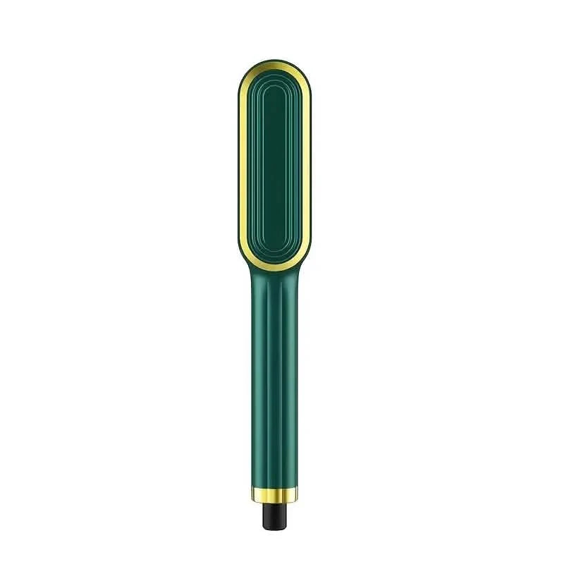 2-in-1 Electric Hair Straightener Brush Curling Comb-2-in-1 Electric Hair Straightener Brush Curling Comb