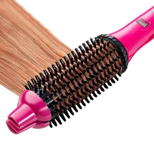 2-in-1 Perfecter Flat Iron Hair Straightener and Hot Round Brush-2-in-1 Perfecter Flat Iron Hair Straightener and Hot Round Brush