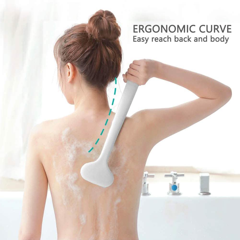 2-Pack: Bath Body Brush with Comfy Bristles-2-Pack: Bath Body Brush with Comfy Bristles