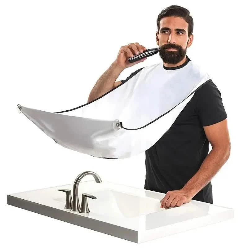 2-Pack: Beard Shave Apron Bib Trimmer Holder Rack-2-Pack: Beard Shave Apron Bib Trimmer Holder Rack