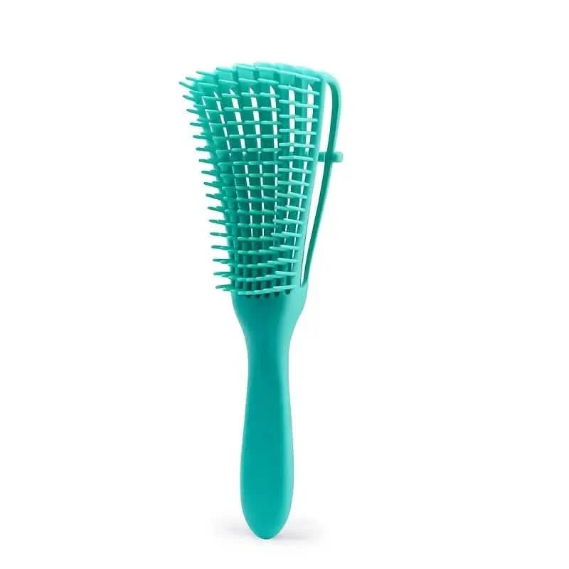 2-Pack: Detangler Brush for Curly Hair, Afro Textured 3a to 4c Kinky Wavy-2-Pack: Detangler Brush for Curly Hair, Afro Textured 3a to 4c Kinky Wavy