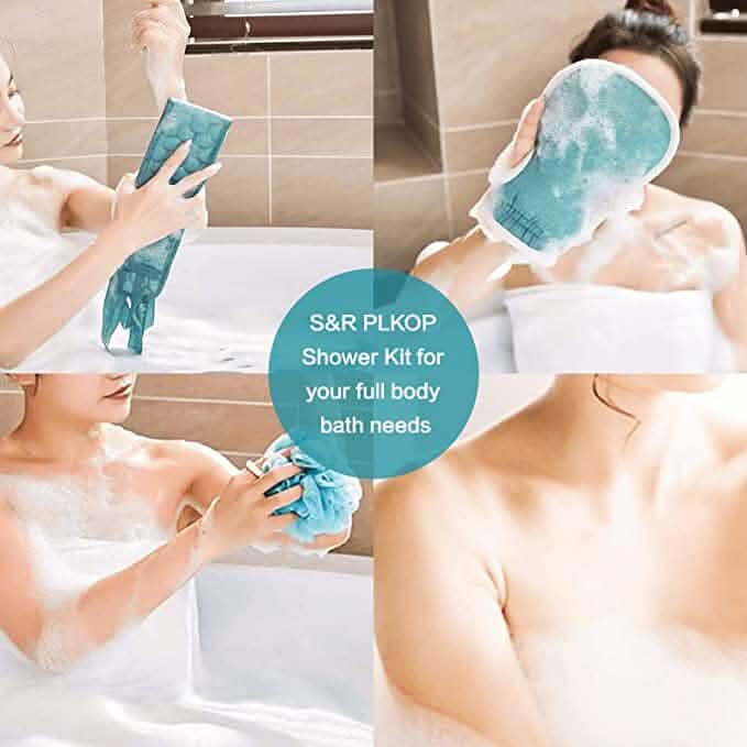 2-Pack: Exfoliating Body Scrubber Set-2-Pack: Exfoliating Body Scrubber Set