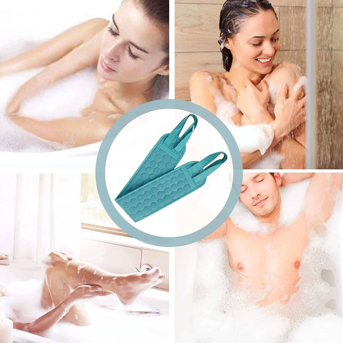 2-Pack: Exfoliating Body Scrubber Set-2-Pack: Exfoliating Body Scrubber Set