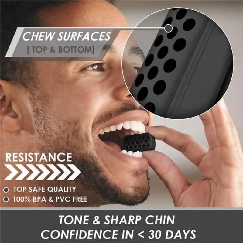 2-Pack: Facial Jaw Exerciser Gym Ball Slimming Mouth Jawliner-2-Pack: Facial Jaw Exerciser Gym Ball Slimming Mouth Jawliner