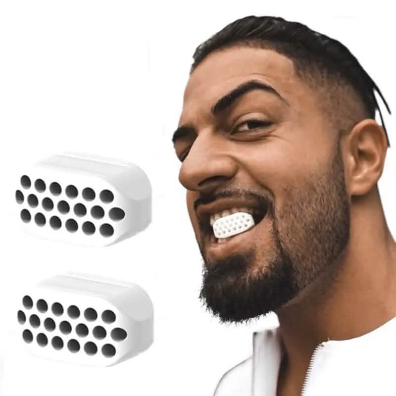 2-Pack: Facial Jaw Exerciser Gym Ball Slimming Mouth Jawliner-2-Pack: Facial Jaw Exerciser Gym Ball Slimming Mouth Jawliner
