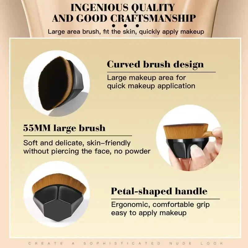 2-Pack: Liquid Foundation Makeup Brushes-2-Pack: Liquid Foundation Makeup Brushes