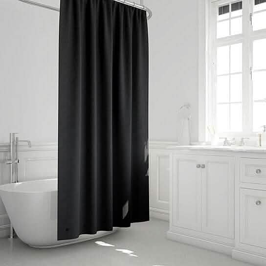 2-Pack: Magnetic Mildew Resistant Solid Vinyl Shower Curtain Liners-2-Pack: Magnetic Mildew Resistant Solid Vinyl Shower Curtain Liners