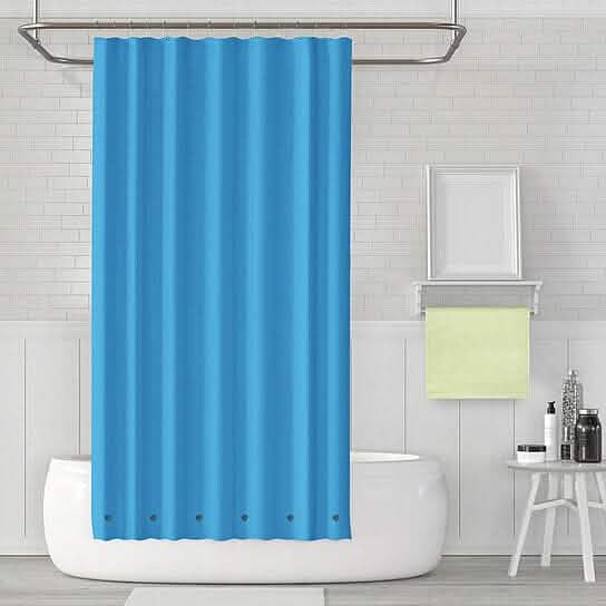 2-Pack: Magnetic Mildew Resistant Solid Vinyl Shower Curtain Liners-2-Pack: Magnetic Mildew Resistant Solid Vinyl Shower Curtain Liners