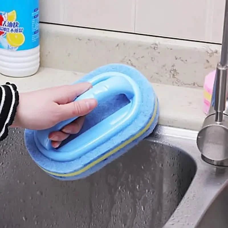 2-Pack: Multipurpose Cleaning Magic Sponge for Bathroom, Toilet, Kitchen - No Electricity Needed-2-Pack: Multipurpose Cleaning Magic Sponge for Bathroom, Toilet, Kitchen - No Electricity Needed