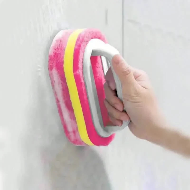 2-Pack: Multipurpose Cleaning Magic Sponge for Bathroom, Toilet, Kitchen - No Electricity Needed-2-Pack: Multipurpose Cleaning Magic Sponge for Bathroom, Toilet, Kitchen - No Electricity Needed