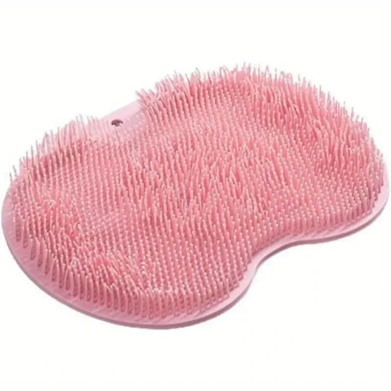 2-Pack: Non-Slip Foot & Back Scrubber with Exfoliating Cushion-2-Pack: Non-Slip Foot & Back Scrubber with Exfoliating Cushion