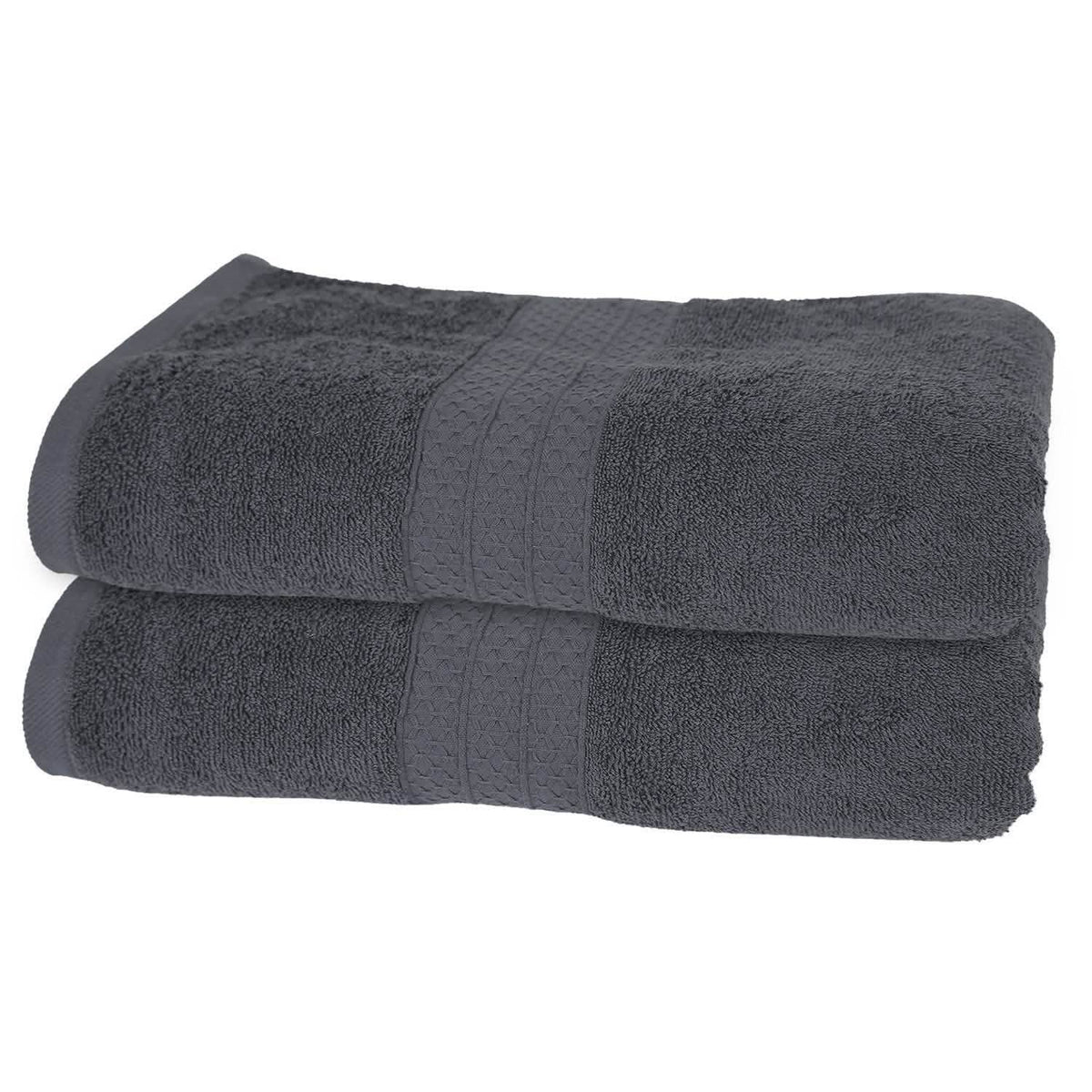 2-Pack: Pakistan Cotton Bath Towel-2-Pack: Pakistan Cotton Bath Towel